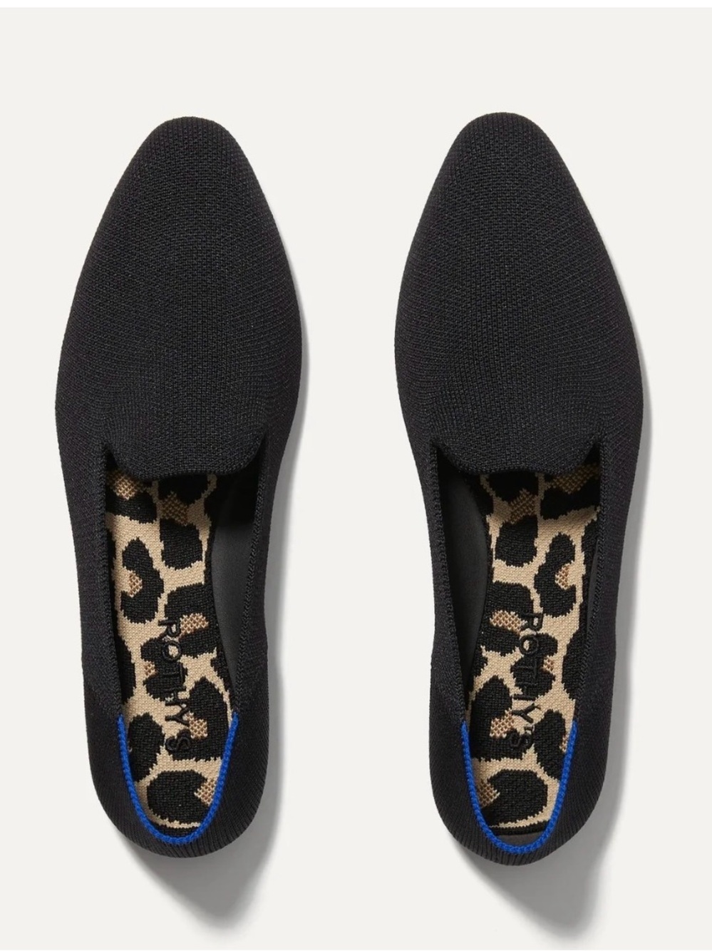 Rothy's The Almond Loafer in Black